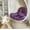 Purple, variant on Outdoor Thickened Hammock Chair Cushion, Patio Garden Hanging Chair Seat Pad