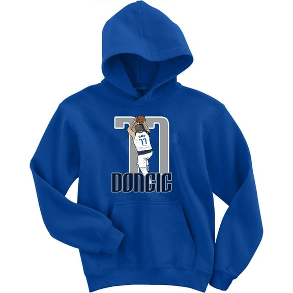 Dallas Luka Doncic 77 MVP Hooded Sweatshirt Hoodie