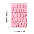 thumbnail image 3 of Clearance Food-Grade Silicone Alphabet Cake Molds Set, Non-Stick, Reusable for DIY Baking and Crafts, 3 of 6
