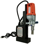 BLUEROCK ® Red BRM-35A Magnetic Drill - Typhoon Mag Drill Press & Case
