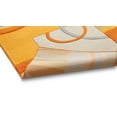 thumbnail image 3 of Well Woven Ruby Galaxy Waves Modern Geometric Orange 3'11" x 5'3" Area Rug, 3 of 7