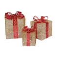 thumbnail image 1 of Xihbxyly Juego de 3 Cajas de Regalo Navideñas para Decoración Festiva, Exquisitas Cajas de Cartón, Acabado de Colores Vibrantes, para Fiestas de Aniversario de Boda, Decoración Navideña para El Jardí, 1 of 2