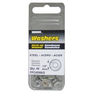 

FPC CORPORATION Steel Washers 1/8-In. Dia. 40-Pk. 5 Pack