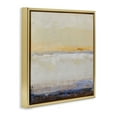 thumbnail image 4 of Sweeping Subtle Horizon Gold Framed Floater Canvas Wall Art, design by Design Fabrikken, 4 of 10