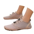 thumbnail image 3 of lnmuld Men Women Barefoot Shoes, Breathable Mesh Shoes for Water Yoga Fitness Hiking Color:Khaki,Size:10.5, 3 of 7
