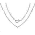 thumbnail image 6 of Fine Silver Plated Drop Double Necklace Set with Simulated Diamonds Adult, 6 of 7