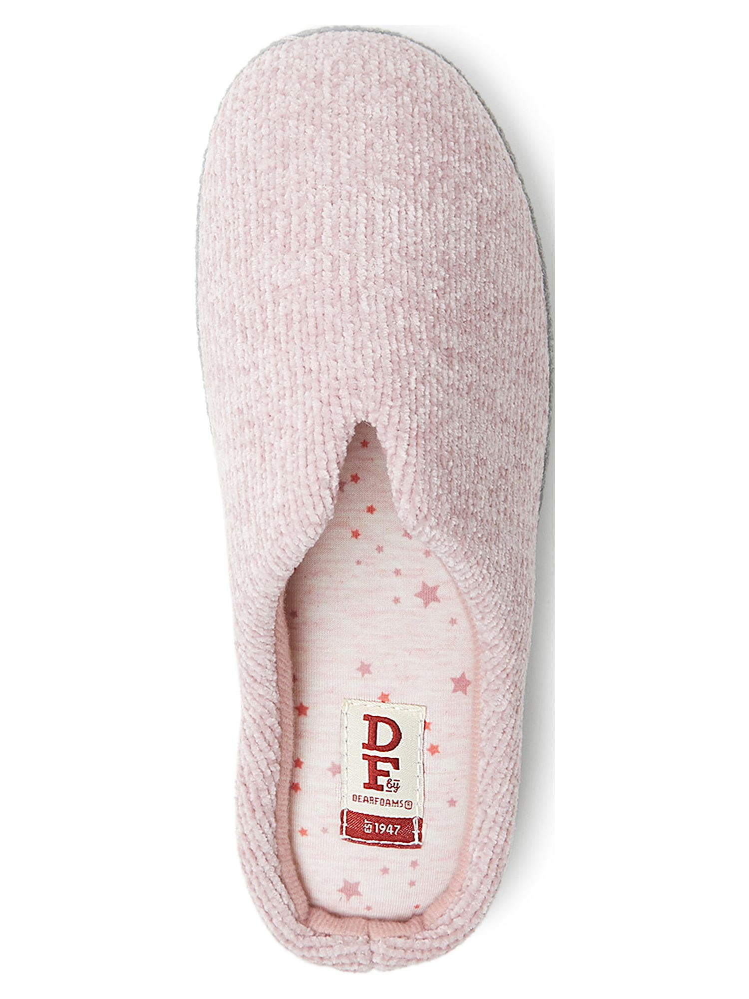 Dearfoams Cozy Comfort Women's Chenille Clog Slippers
