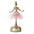 thumbnail image 2 of Kurt Adler 10-Inch Pink Musical Base Ballerina Figure, 2 of 6