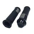 thumbnail image 4 of Universal Handlebar Grips 7/8" (22mm) Aluminum Soft Rubber Motorcycle Scooter - Flat End - BLACK, 4 of 5