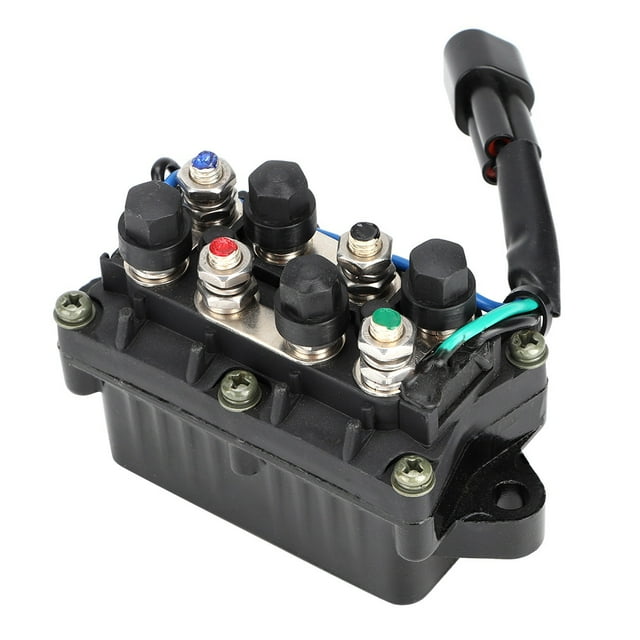Outboard Trim Relay,12V Power Trim Relay Power Trim Relay Trim Relay Replacement Highly Recommended