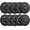 260lb set, variant on INTRTLOCKINGING TILES 100 LB Bumper Plates, 2-Inch Olympic Black Rubber Weight Set for Home Workouts, Weightlifting and Strength Training