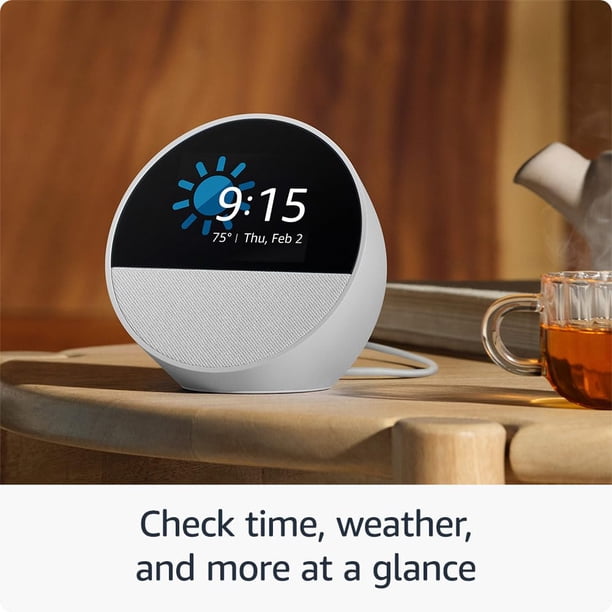 All-new Amazon Echo Spot (2024 release), Smart alarm clock with