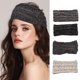 thumbnail image 3 of 1 paquete de diadema de invierno de moda para mujer, turbante de punto, diademas sólidas TFixol  Venda, 3 of 5