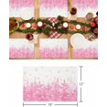 thumbnail image 6 of Christmas Placemats Set of 4 Xmas Tree Forest Pink Christmas Placemats for Dining Table Snowflake Table Mat Winter Holiday Home Party Kitchen Table Decorations, 6 of 6