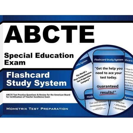 Abcte Special Education Exam Flashcard Study System Abcte