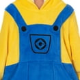 thumbnail image 5 of Minions Bob Wearable Blanket Kids Hooded Sweatshirt Loungewear, 5 of 7