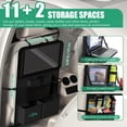 thumbnail image 2 of Organizador para asiento trasero del auto Plzpik con 11 bolsillos y bandeja plegable, 2 of 6