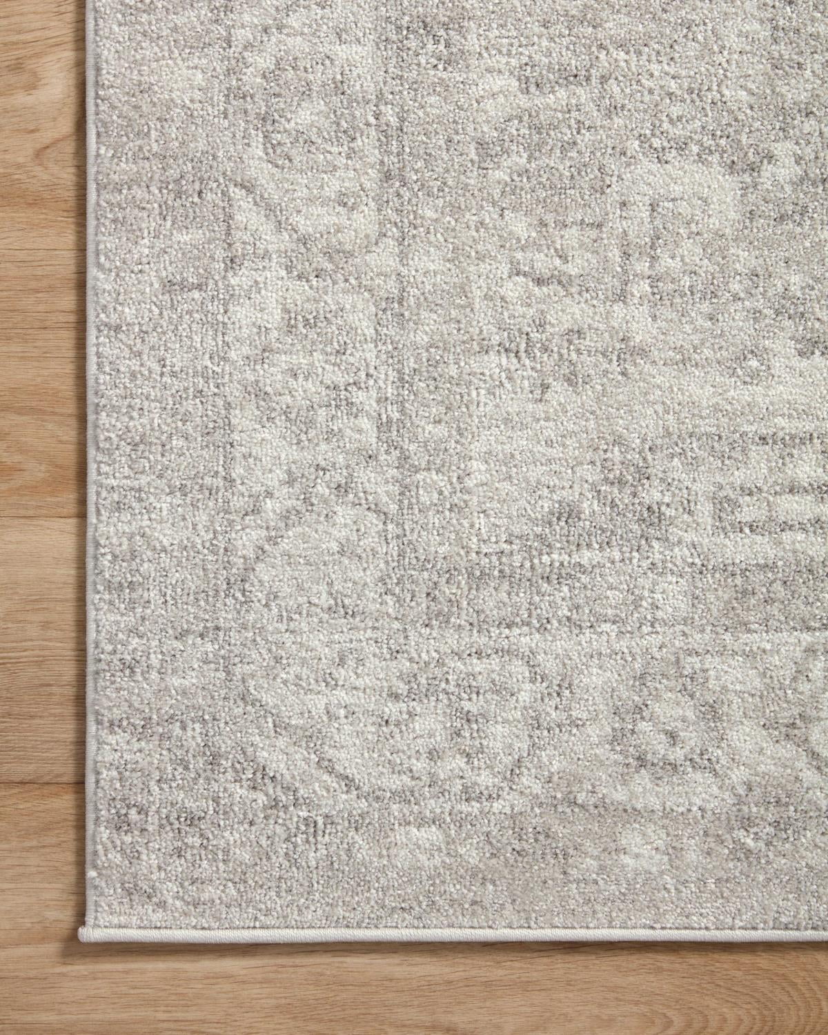 Loloi Odette Silver / Ivory 5'-3" x 7'-9" Area Rug