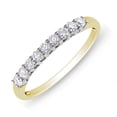 thumbnail image 2 of Prong Set Round Diamond Wedding Ring Band in Gold, 2 of 3