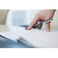 thumbnail image 5 of uniball VISION Stick Rollerball Pen, Fine Point, 0.7mm, Blue Ink, 12 Count, 5 of 5