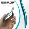 thumbnail image 6 of BEZOX Ingrown Toenail Clippers for Seniors Thick Toenails - Straight Toe Nail Clippers for Ingrown Nails, Precision Grooming Toenail Scissors for Healthy Nails - Blue, 6 of 8