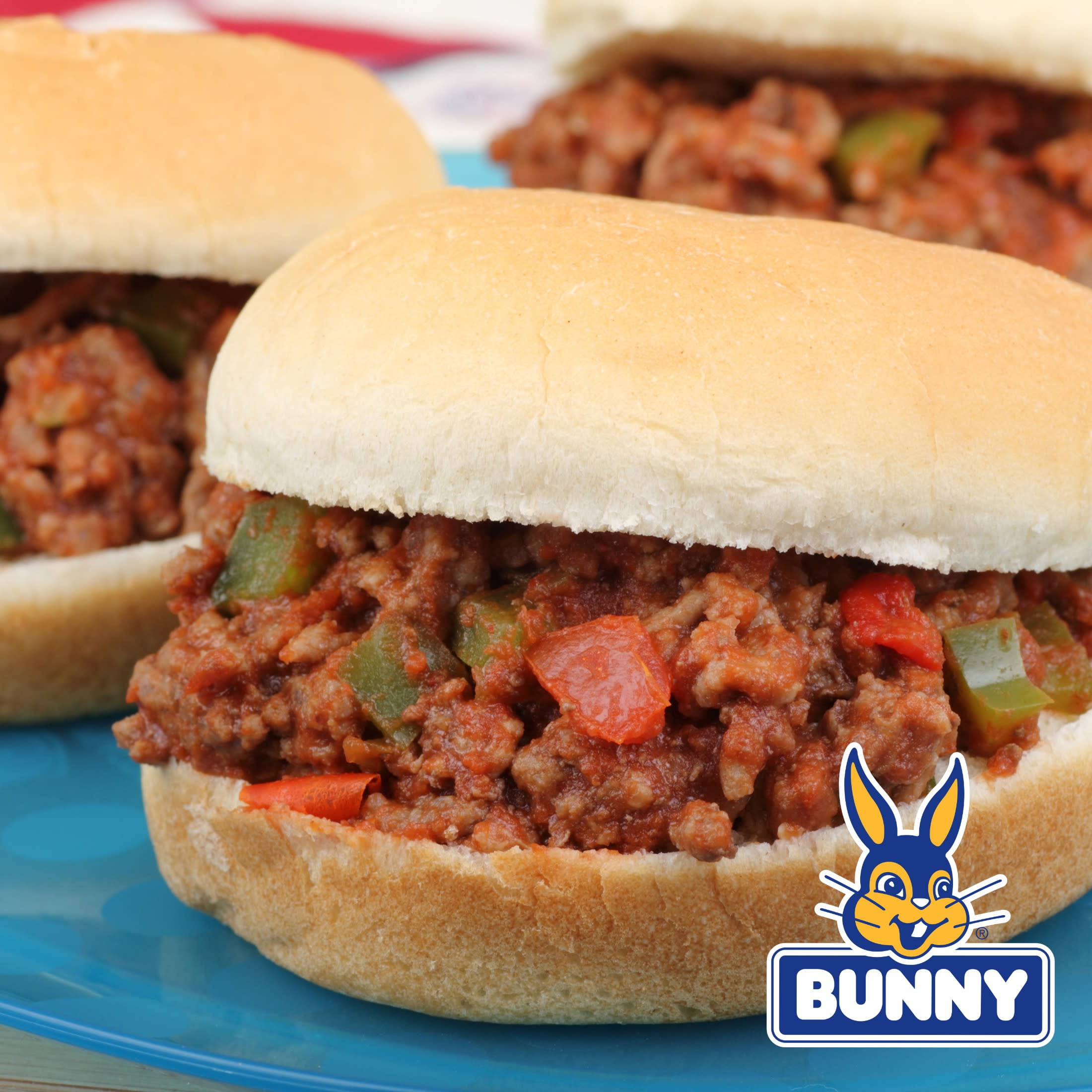 Bunny White Restaurant Style Burger Buns, Large, 12 Count, 21 oz