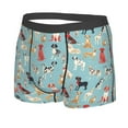 thumbnail image 2 of Naloa Animal Dog Print Mens Underwear - Boxers for Men, Classic Briefs for Men, 2 of 9