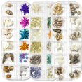 thumbnail image 3 of Decoración de uñas con diamantes de imitación para verano, dijes de uñas oceánicas, conchas de estrella de mar, serie de mar, accesorios de diseño de uñas de playa 3D, manicura DIY, 3 of 4