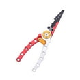 thumbnail image 2 of Alicates de pesca Strade Fareast Limited herramienta de pesca multifuncional Aleación de aluminio Rojo plateado, 2 of 8