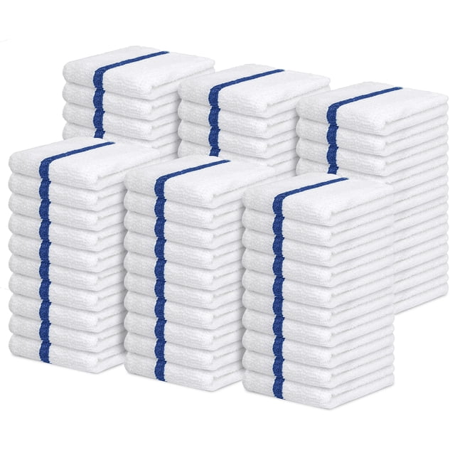Toallas de limpieza Avalon Towels Terry Bar Map, 16 x 19 cm, paquete de 60