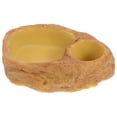 thumbnail image 1 of Shisuyan Turtle Water Dish Feeding Basin Orange 1Set Safe Feeding for Reptiles, 1 of 8