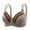 Gray, variant on ZKCCNUK Plus Size Bras for Women Front Button Lightweight Without Steel Ring Gathering Bra with Adjustable Breasts And A Lifting Chest Non-magnetic Underwear Everyday Bras Size M-3XL