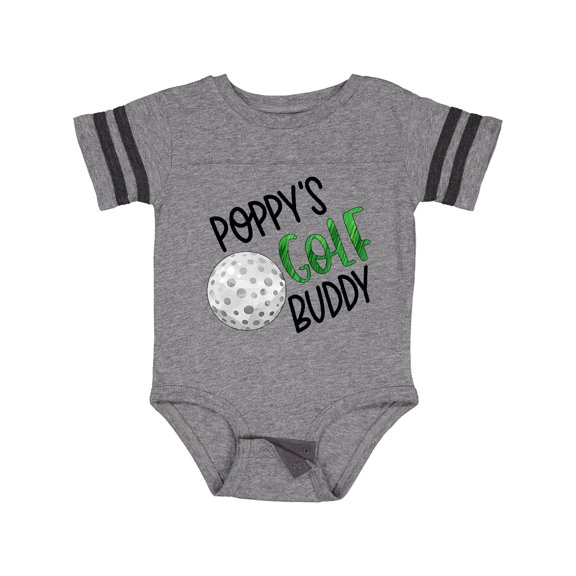 Inktastic Poppy's Golf Buddy with Golf Ball Boys or Girls Baby Bodysuit