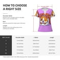 thumbnail image 5 of Naloa Corgi In Sushi Roll Print T-Shirts Short Sleeve V Neck Tees for Women Fashion Tops Trendy Lightweight Soft Casual Summer Outfits Clothes, 5 of 5