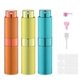 thumbnail image 1 of Atomizador de perfume Fusupak, botella de viaje recargable de 8 ml, naranja, 1 of 8
