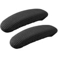 thumbnail image 1 of Par de Fundas para Reposabrazos de Silla de Oficina de Poliéster Desmontables, Elásticas, Lavables e Impermeables Negro, 1 of 5