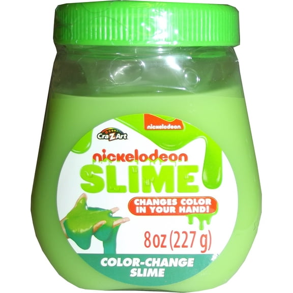 Cra-Z-Art Nick Color Change Slime, 8oz Jar, Gooey Texture, Multicolor
