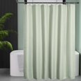 thumbnail image 4 of Cortina de Ducha AmazerBath 183x183 cm Verde Salvia 240GSM, 4 of 8