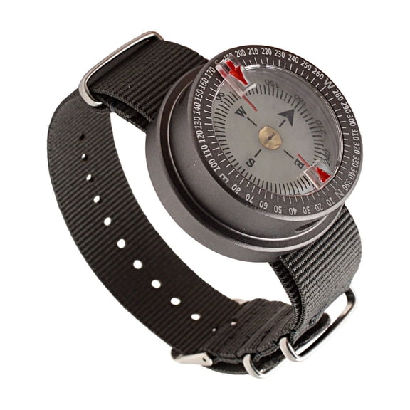 Waterproof Wrist Compasses Watch,Portable Survival Tool Practical Diving Sighting Gear For Outdoor Orienteering Mountainee