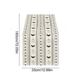 thumbnail image 3 of BiFandian Halloween Table Runner Ghost Bat Spider Pattern Table Runner Holiday Decorative Tablecloth Runner Halloween Fall Decorations Indoor Tabletop Decor, 3 of 6