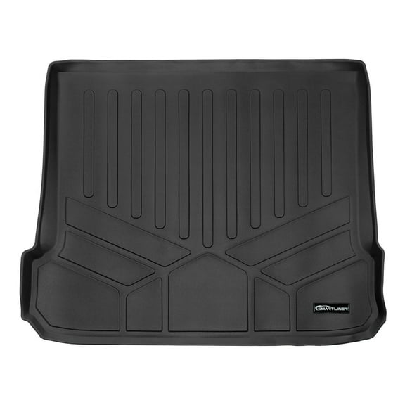 SMARTLINER All Weather Protection Custom Fit Black Cargo Liner Behind the 2nd Row Compatible With 2023-2024 Mercedes-Benz EQE SUV