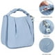 thumbnail image 2 of Travel Makeup Bag Organizer Large Cosmetic Bags For Women Zipper Pouch Travel Accessories Portable Waterproof Toiletry Bag With Hanging Hook (blue)1pc, 2 of 5