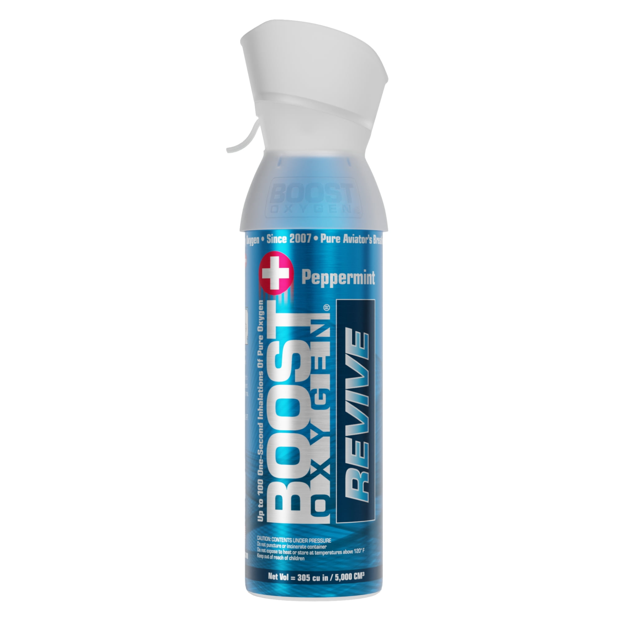 (2 pack) Boost Oxygen Portable Canned Oxygen, Peppermint, 5L