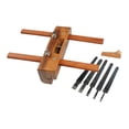 thumbnail image 3 of segolike Wood Planer Chamfer Carpenter Slotted Edge DIY Model Making Mini Hand Planer with 5 Blade, 3 of 9