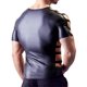thumbnail image 5 of pstuiky camisetas para hombre, Chaqueta de cuero lacado para hombre, camiseta de manga corta con cuello redondo ropa de hombre l, 5 of 6