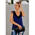 thumbnail image 1 of Women's Blue One More Night Lace Cami Tank, 1 of 20