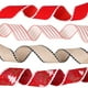 thumbnail image 4 of Cinta navideña Cinta de cáñamo de imitación Cinta de cáñamo con borde de alambre Cinta decorativa navideña a cuadros con borde blanco, 4 of 5