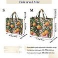 thumbnail image 2 of FORMRS Womens Corduroy Tote Bag Crossbody Shoulder Handbag with Pocket, Vibrant Oranges, 2 of 7