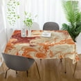 thumbnail image 6 of BZSMCE Square Tablecloth The Whispers Of Flame Pattern Tableclothes, 6 of 9