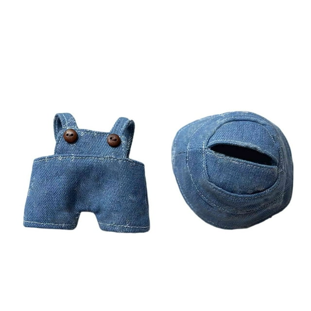 Vêtements pour BUBU AL, Ensemble de Vêtements pour Poupées BUBU AL, Vêtements pour Bébé Poupée 17 cm Vêtements de Fête Assise Accessoires Salopettes, Vêtements de Poupée Adaptés aux Accessoires pour Poupées BUBU AL (Pas de Poupée)